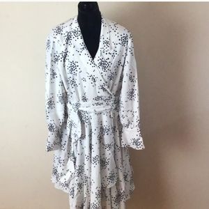 Catherine Maandrino Wrap Dress 12